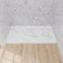 60x 32 inch Marble Pattern Right Drain Shower Pan