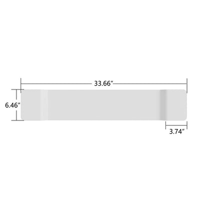 Stone Resin Bathtub Caddy Tray for Freestanding Tub