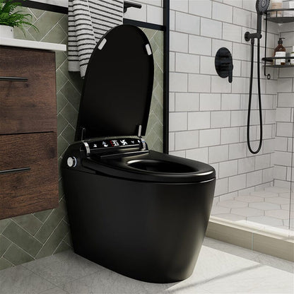 Giving Tree One-Piece Elongated Floor Smart Toilet with Remote Control and Automatic Cover