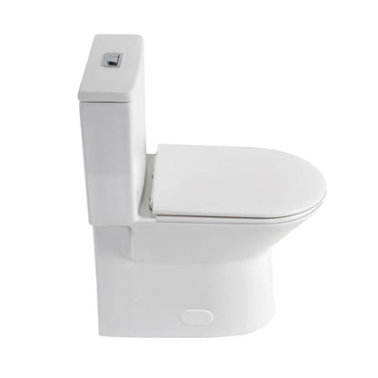 ADA comfort height toilet with 17 inch seating
