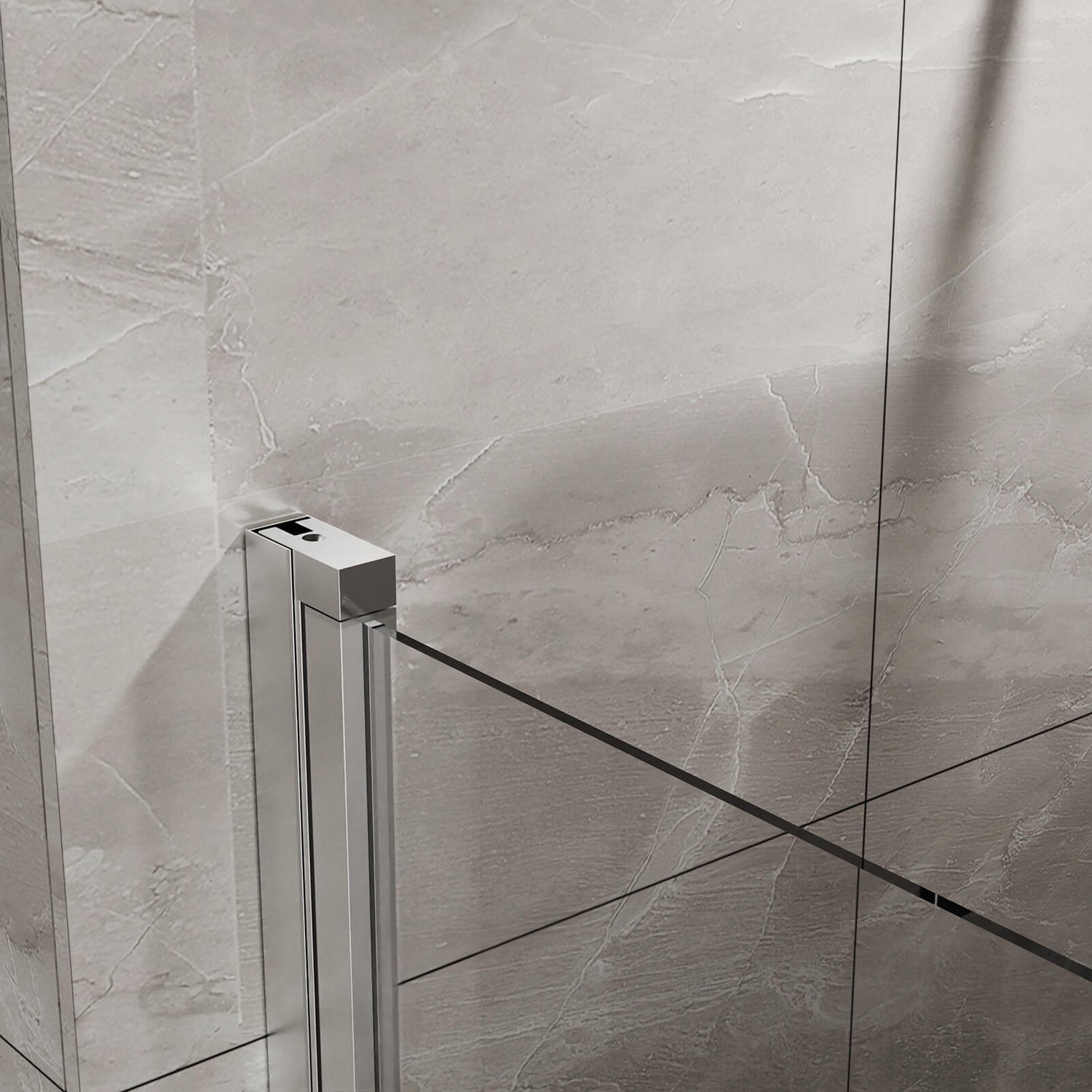 34&quot;-35.2&quot; x 72&quot; Chrome Pivot Shower Door Kit with Tempered Glass and Acrylic Shower Pan