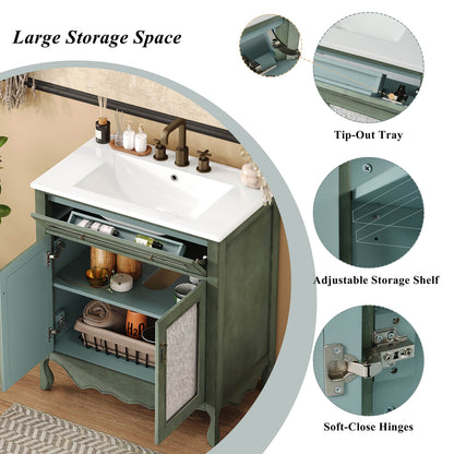Adjustable deck and soft close door design of N817GTP245319B
