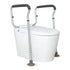 Adjustable Toilet Safety Rail with Anti-Slip Foam Handles 