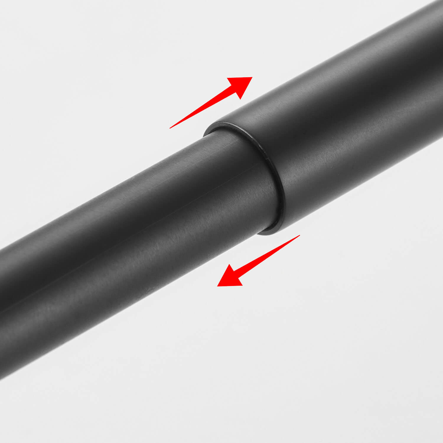 Adjustable telescopic towel bar rod