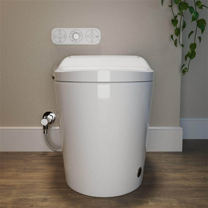 Automated Smart Bidet Toilet with heated seat for luxurious comfort and adjustable temperature