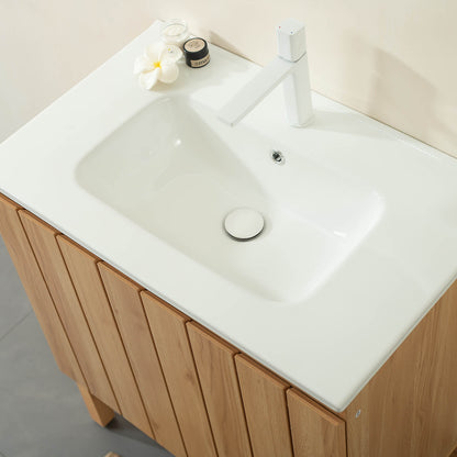 Bathroom vanity designed for calm_ clutter free spaces
