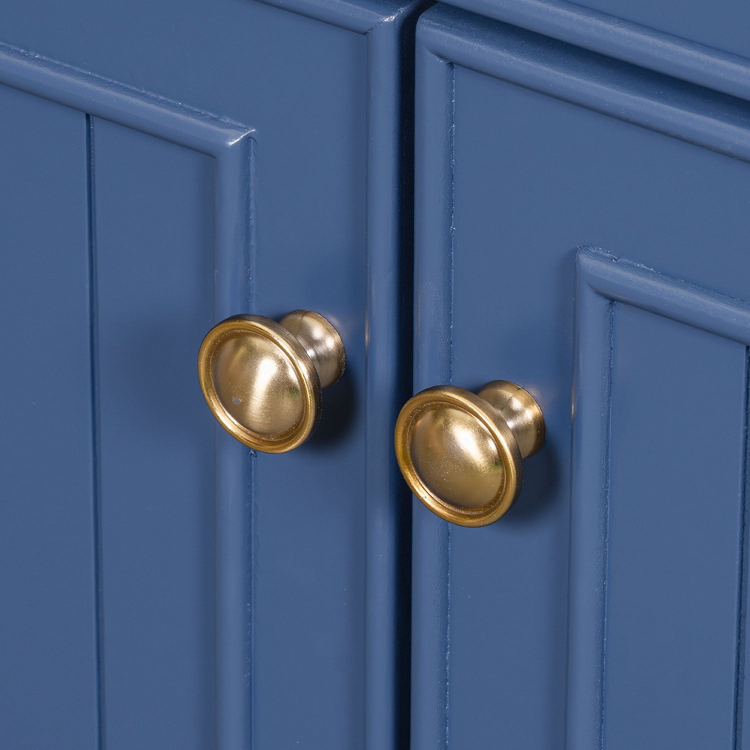 Bathroom vanity cabinet handle detail close-up design