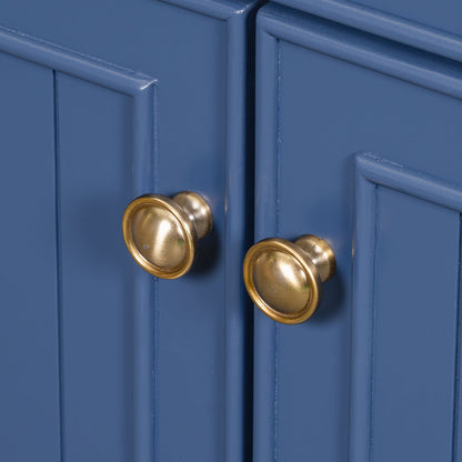 Bathroom vanity cabinet handle detail close-up design