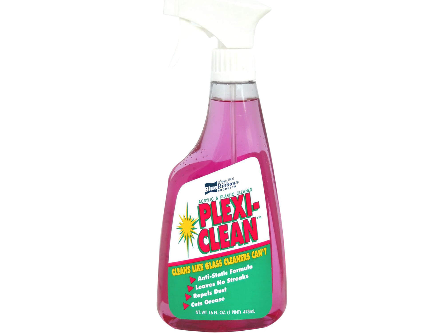 Blue Ribbon Plexi-Clean Acrylic and Plastic Cleaner, 16 fl. oz.