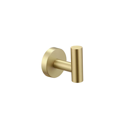 Brushed Gold Bathroom Hardware hook