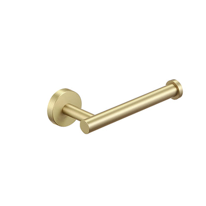 Brushed Gold Bathroom Hardware toilet paper holder