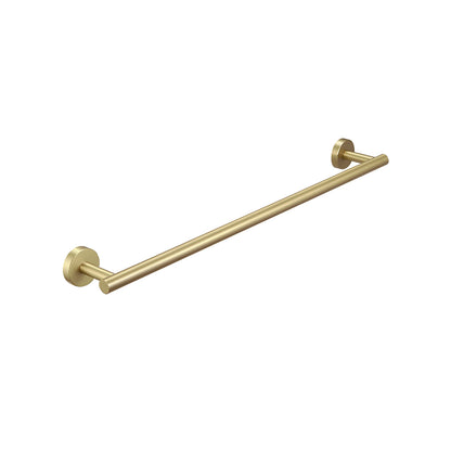 Brushed Gold Wall-Mounted Bathroom Hardware long towel bar