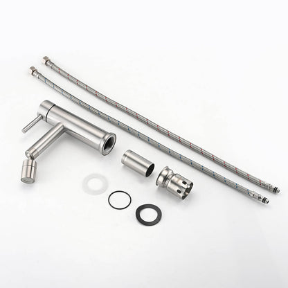 Brushed Nickel 360° Rotating Bathroom Sink Faucet Accessories