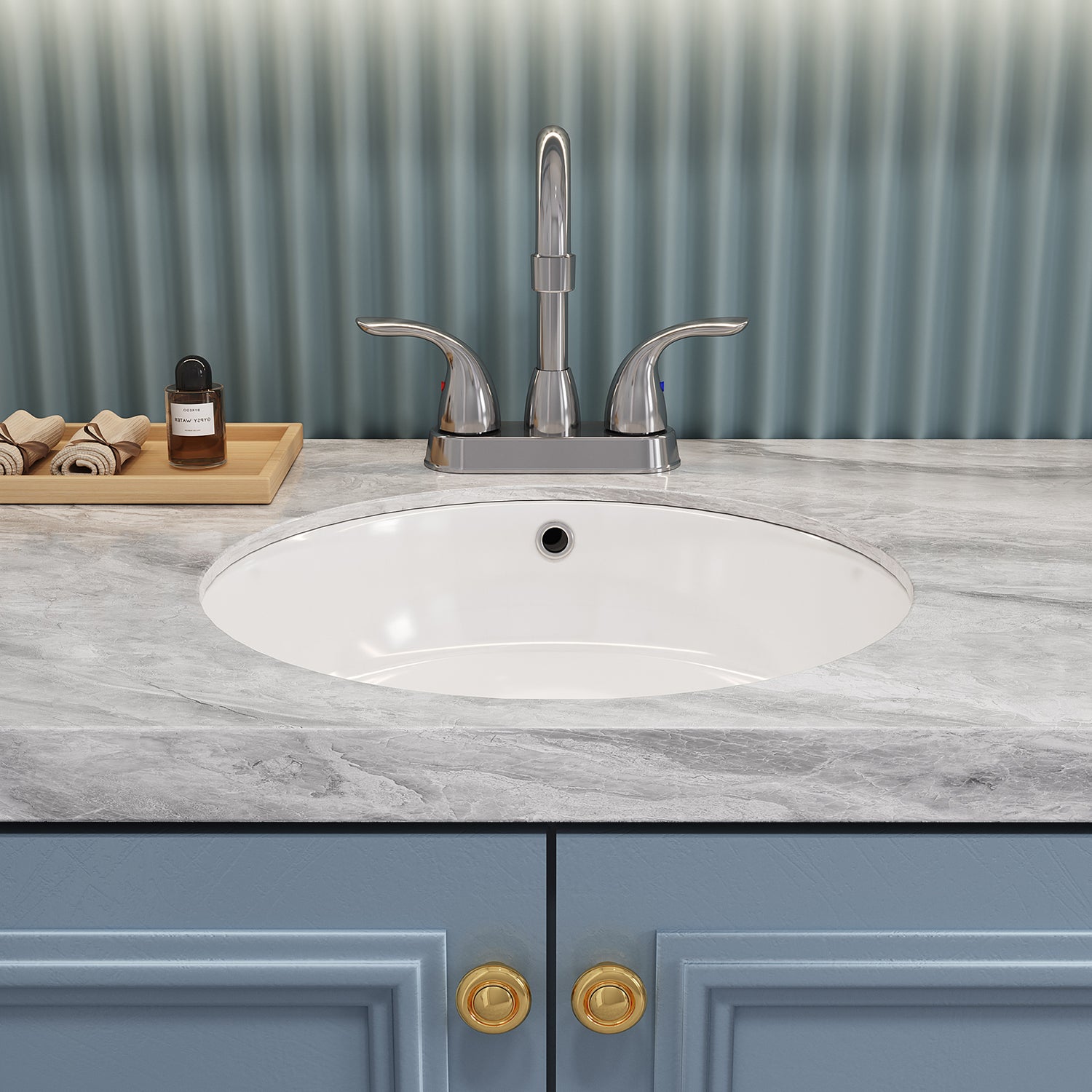 Chrome stainless steel deck mounted bathroom faucet with 360_ swivel spout