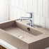 Chrome Pull-Down Bathroom Faucet with Pop-Up Drain and Deck Plate