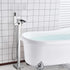 Chrome Waterfall Freestanding Bathtub Faucet with Hand Shower
