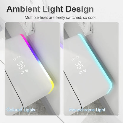 Colorful Ambient Light Smart Bidet Toilet with Multi-Mode Cleaning
