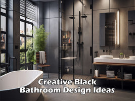 Creative Black Bathroom Design Ideas