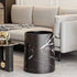 Decorative trash can for office and bathroom