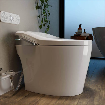 Elderly-friendly Smart Toilet with customizable settings enhancing comfort and ease of use