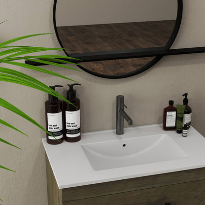 Elegant bathroom upgrade with integrated basin