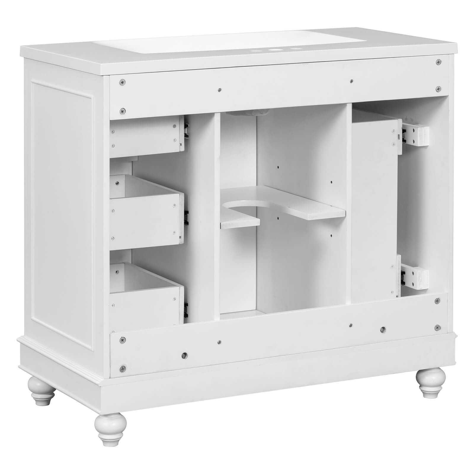 Elegant and functional bathroom vanity for small or large bathrooms