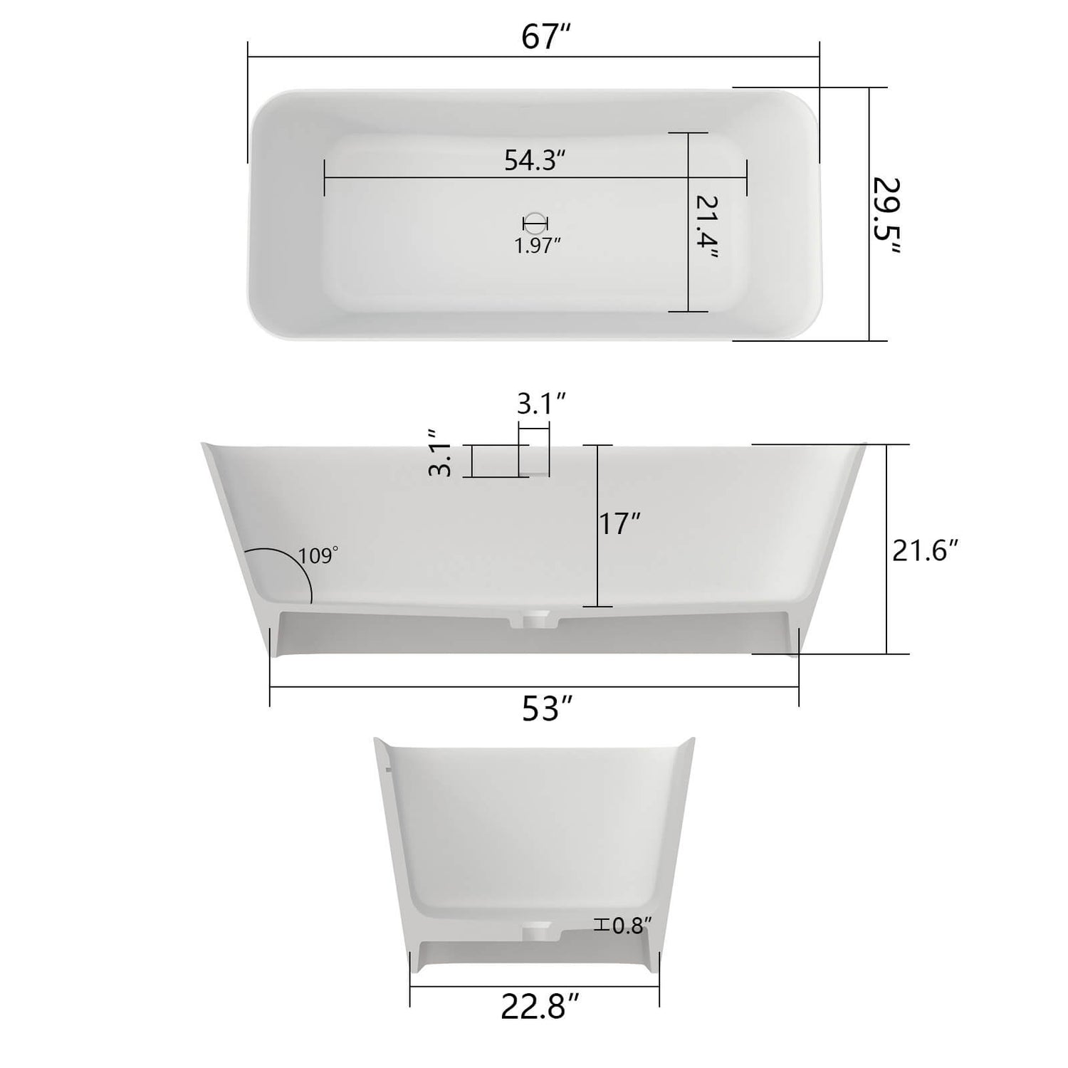 FS340 1700 Dimensions