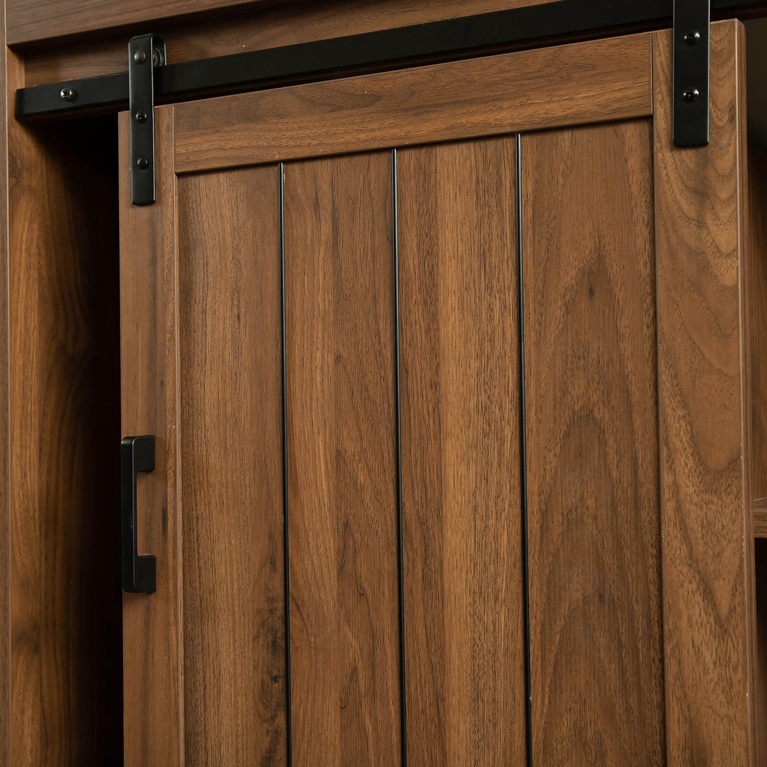 Freestanding farmhouse vanity with durable plywood construction