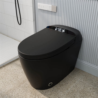Giving Tree One-Piece Elongated Floor Smart Toilet with Mobile Drying