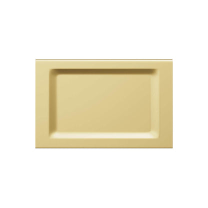 Golden bathroom fixture holding toilet roll and phone