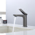 Grey Single Hole Single Handle Bathroom Faucet