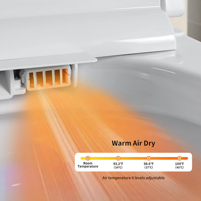 Heating system of the S21 G smart toilet