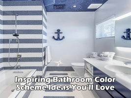 Inspiring Bathroom Color Scheme Ideas