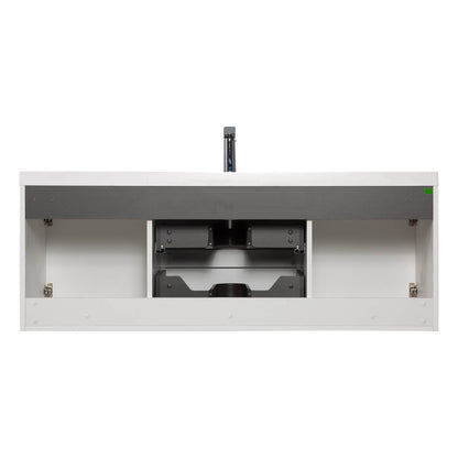Large countertop vanity for modern bathroom spaces