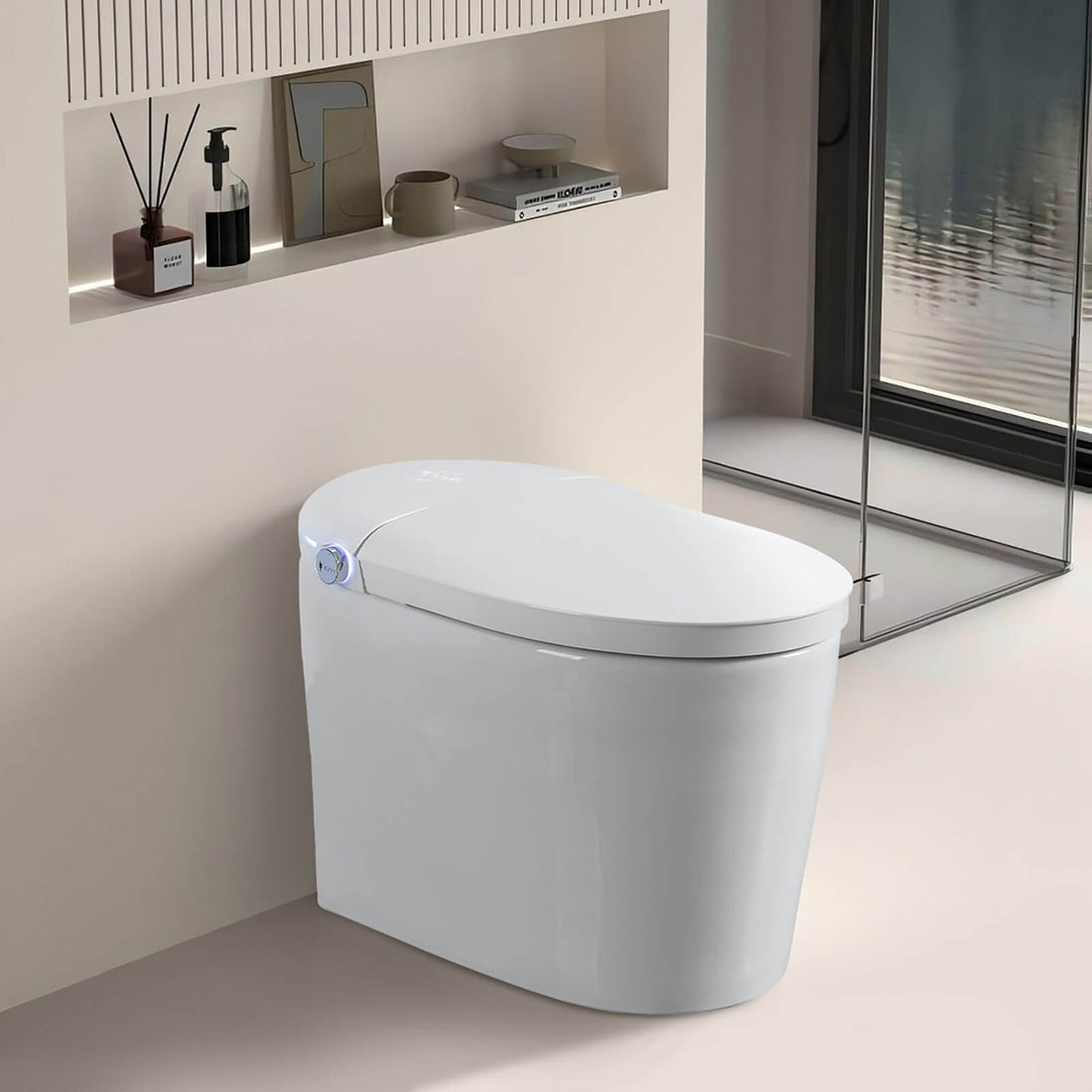 Modern Full Function Smart Toilet with Advanced Bidet System
