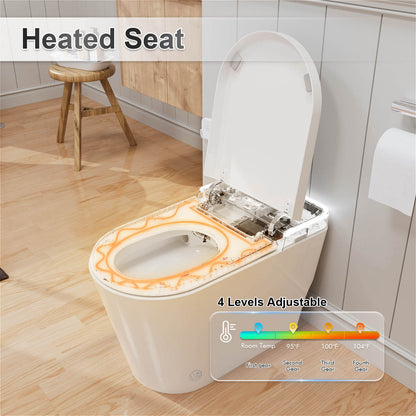 Modern Smart Bidet Toilet with Heated Seat