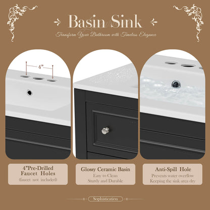 N710GTP250654B top ceramic sink details