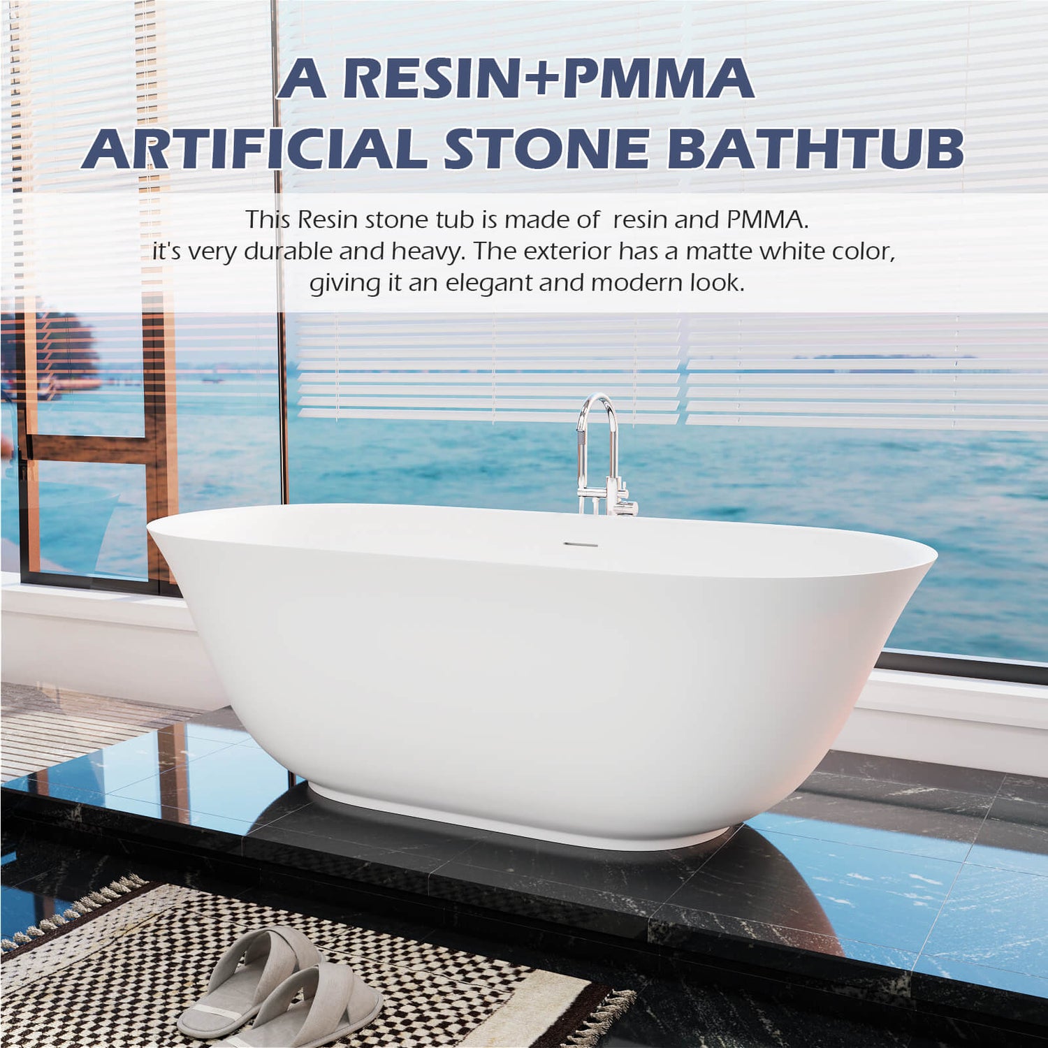 PO1010 65W bathtub material description
