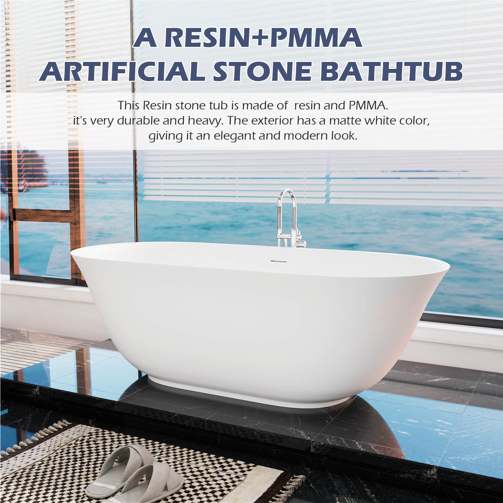 PO1010 65W bathtub material description