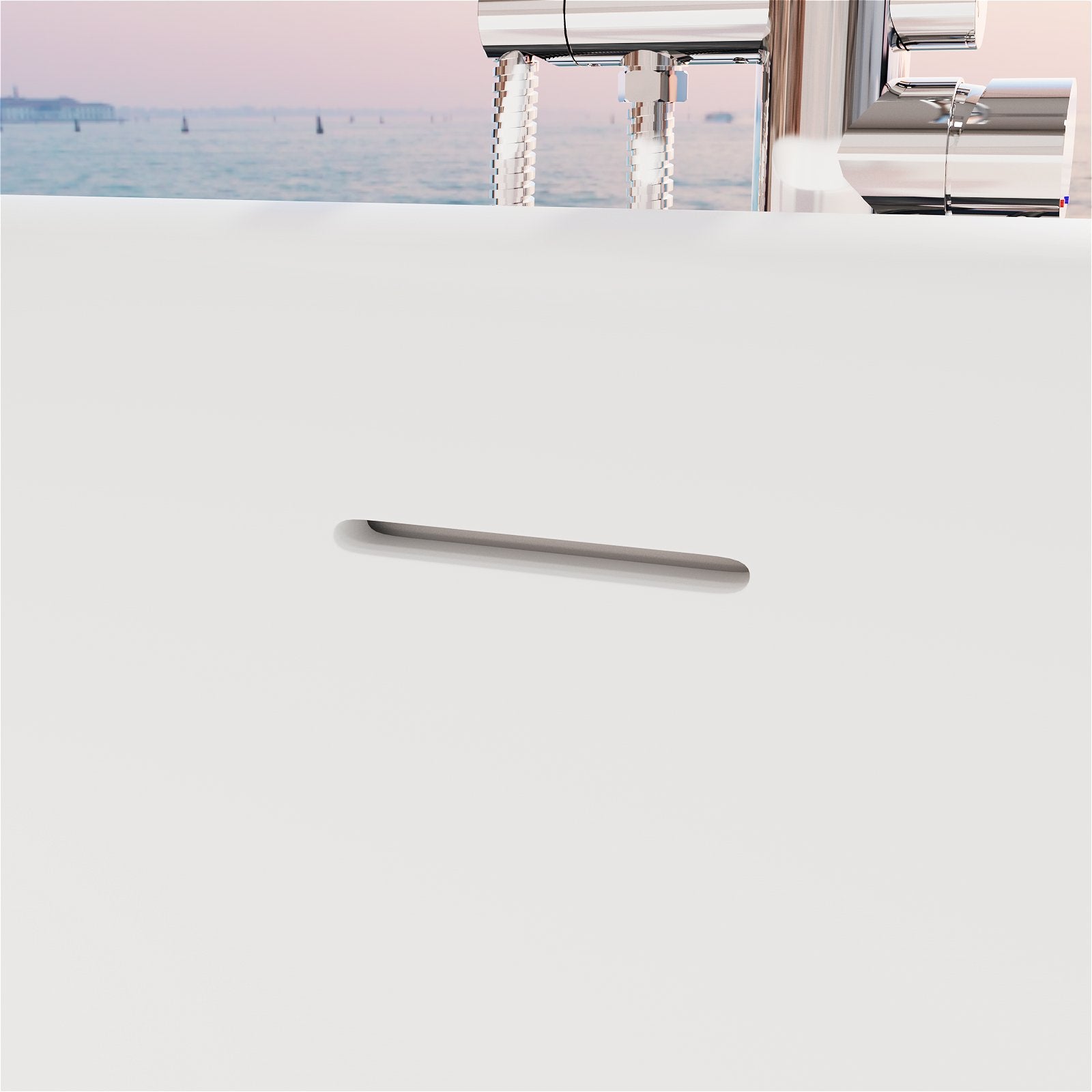 PO1010 65W bathtub overflow details