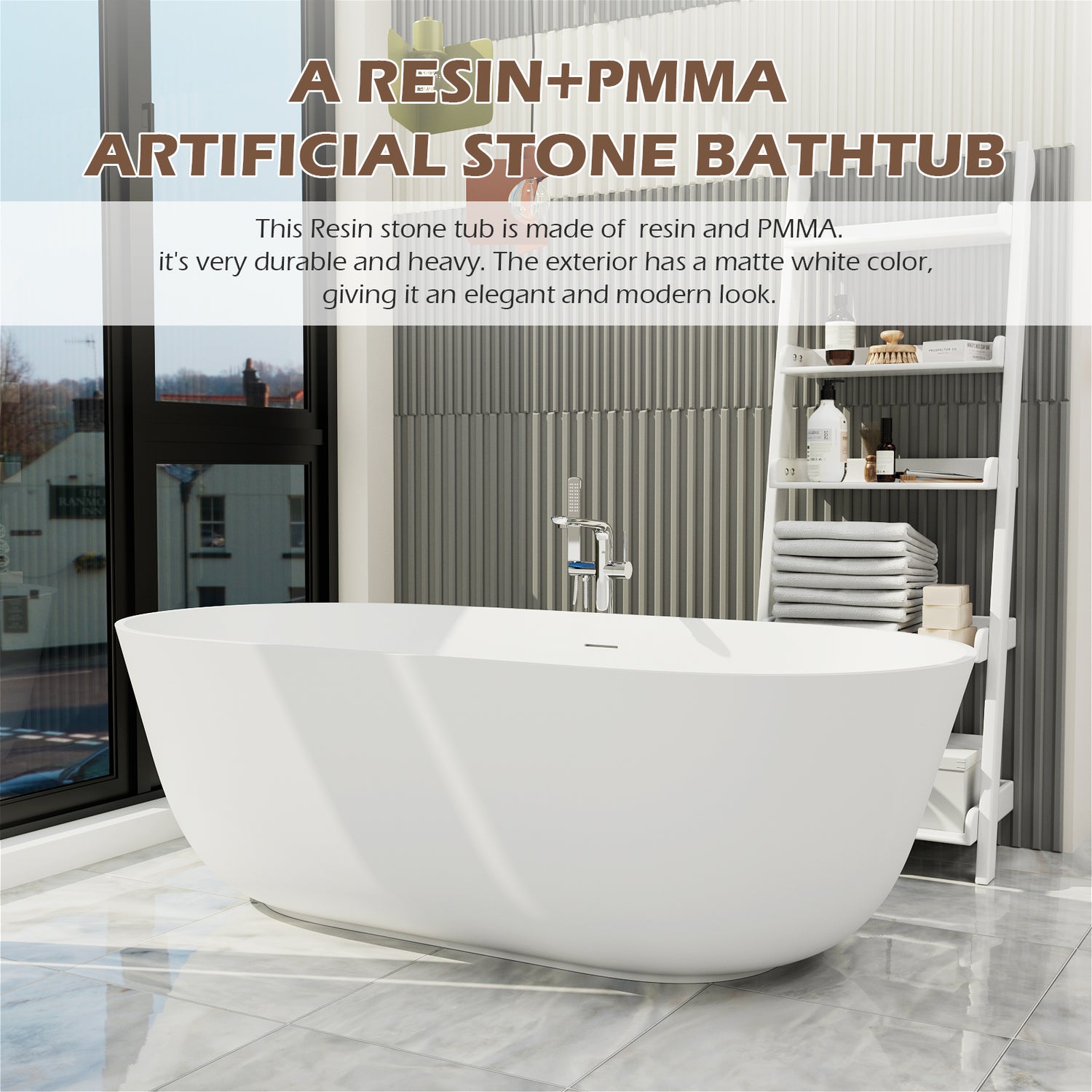 PO1011 67 Bathtub Material Description
