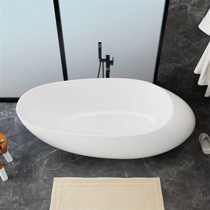 PVC drainage system designed to prevent backflow and odors in bathtub