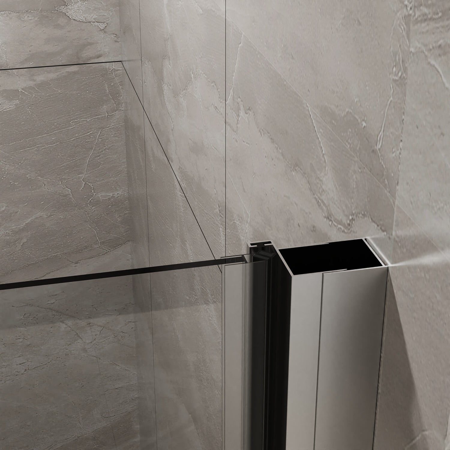 34&quot;-35.2&quot; x 72&quot; Chrome Pivot Shower Door Kit with Tempered Glass and Acrylic Shower Pan