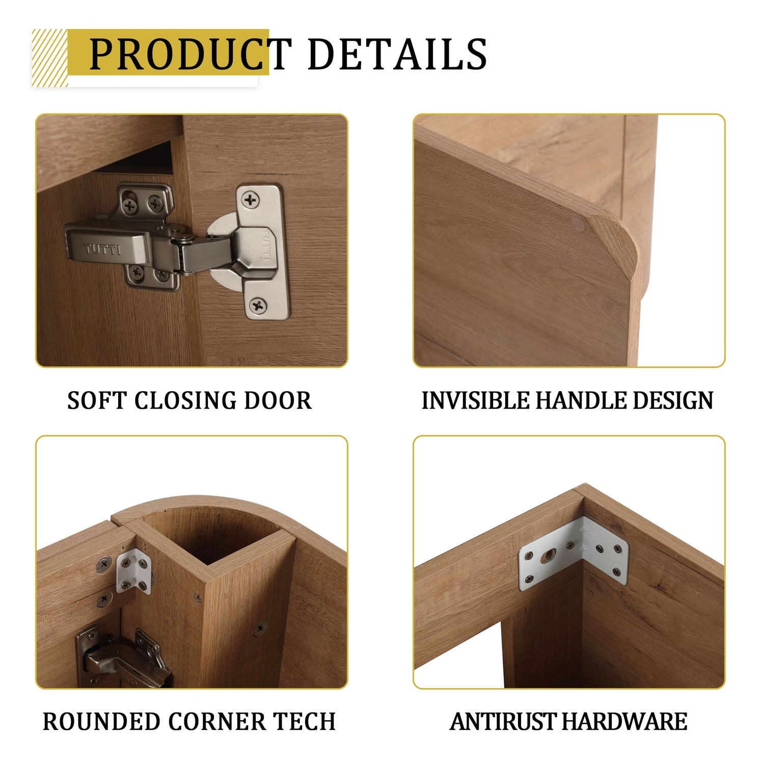 Product Hardware and Door Details
