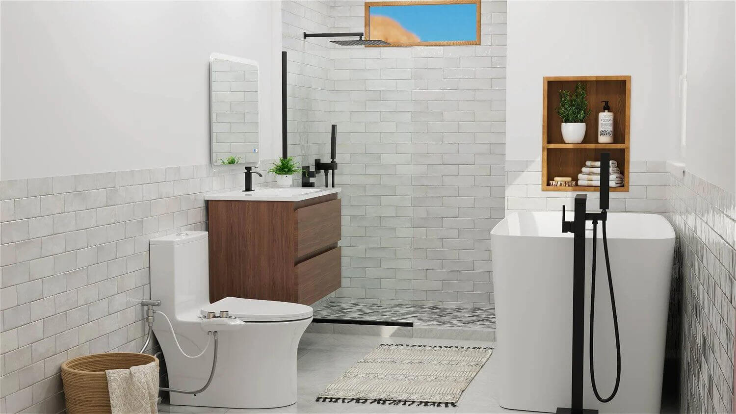 Small Bathroom Furniture Sets