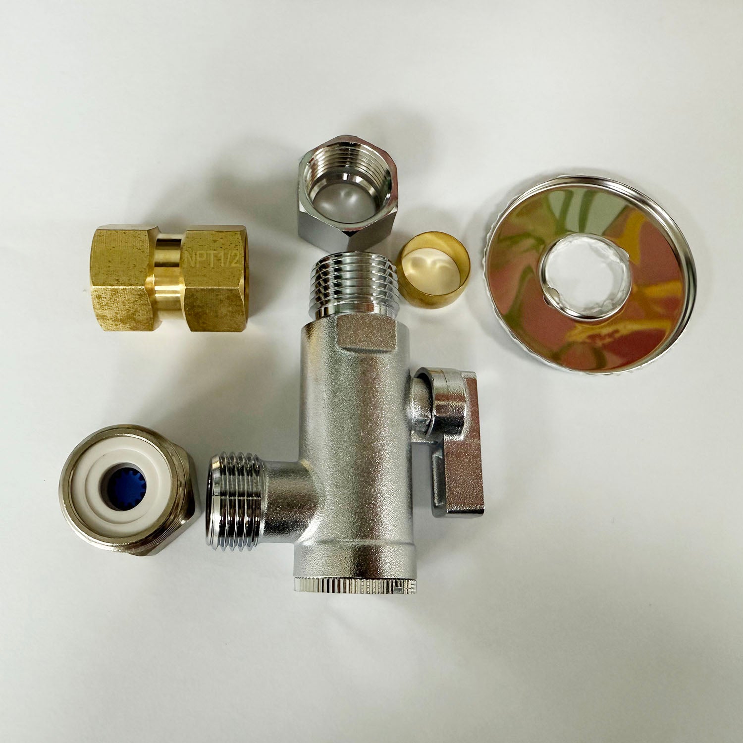 Smart Toilet Water Inlet Valve -1/2 inch connection or 9/16 inch conne