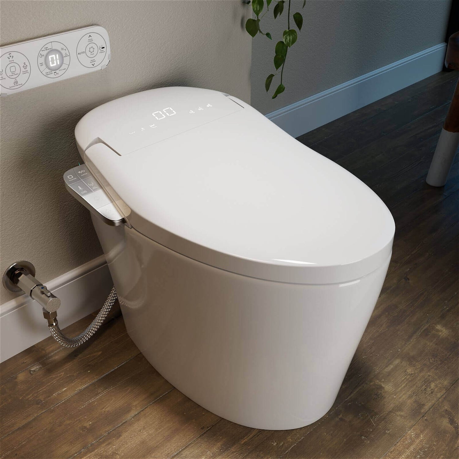 Smart Bidet Toilet with Elderly and Child Modes3
