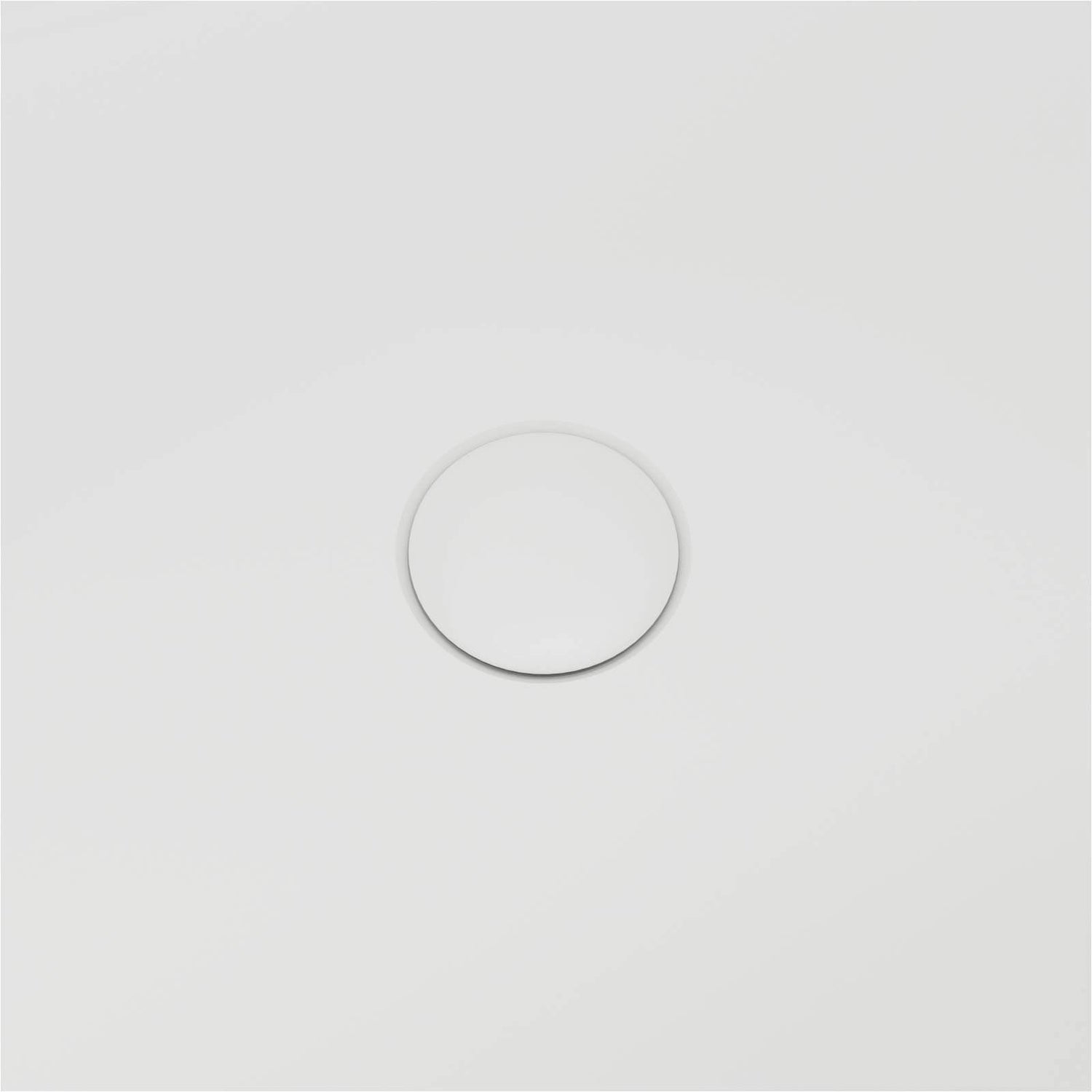 Solid surface double ended tub with central drain position
