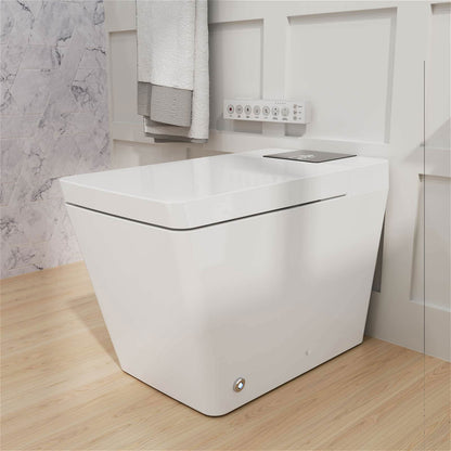 Smart-Bidet-Toilette mit Spülkasten, Radarsensor, beheiztem Sitz und Trocknungsfunktion