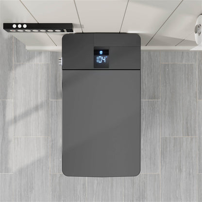 Square Floor Mounted Square Smart Toilet with bidet